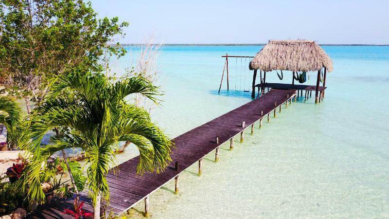 Hotel Pier Bacalar Exterior foto